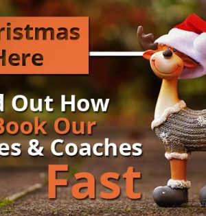 Christmas Is Here - Find Out How To Book Our Buses & Coaches Fast